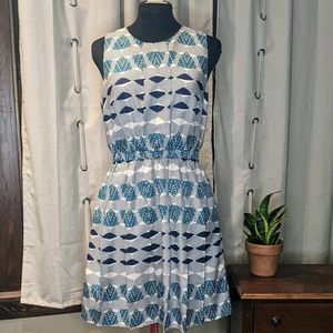 🌊3/$15 Donna Morgan geometric print dress 8
